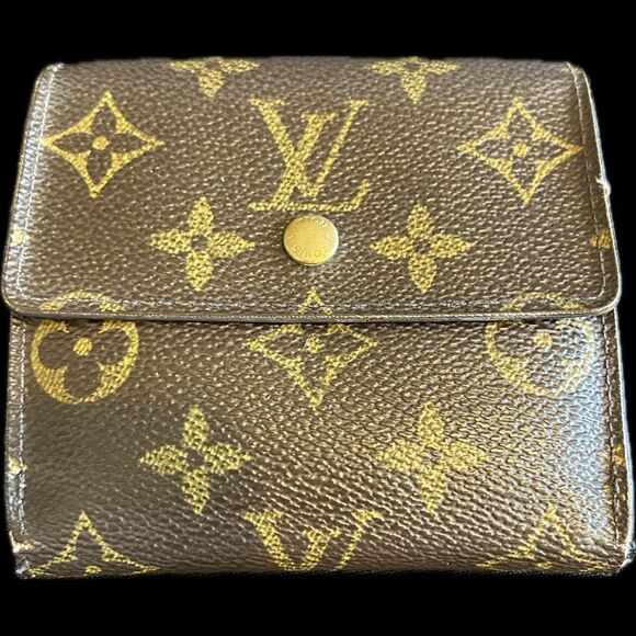 Louis Vuitton Brown Monogram Wallet Authentic - Picture 1 of 6
